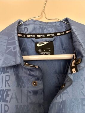 Nike Air Blue Jacquard Logo jumpsuit